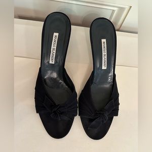 Manolo Blahnik Black Heels